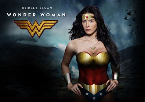 Bridget Regan as Wonder Woman by Kaliweir
