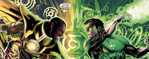 Green Lantern #20 panel